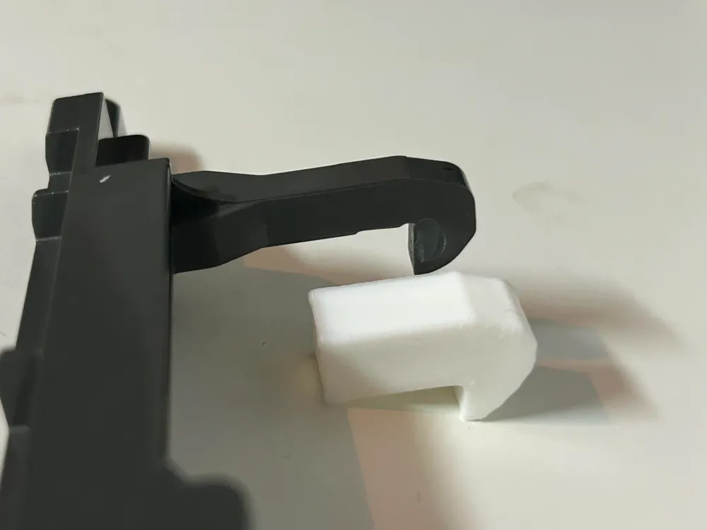 Lexmark printer paper tray broken hook repair part by Cloverbio