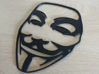 Décoration murale V pour Vendetta — photo 1