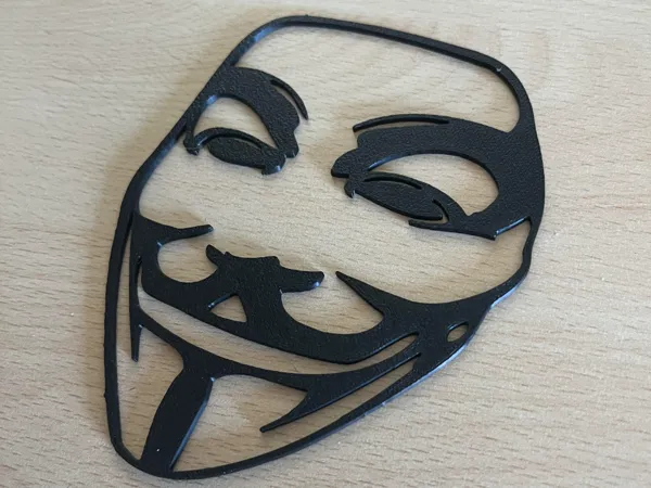 Décoration murale V pour Vendetta