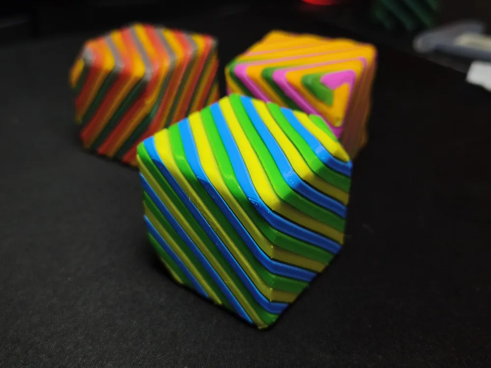 Passthrough Cube Puzzle V2 - Free 3D Print Model - MakerWorld