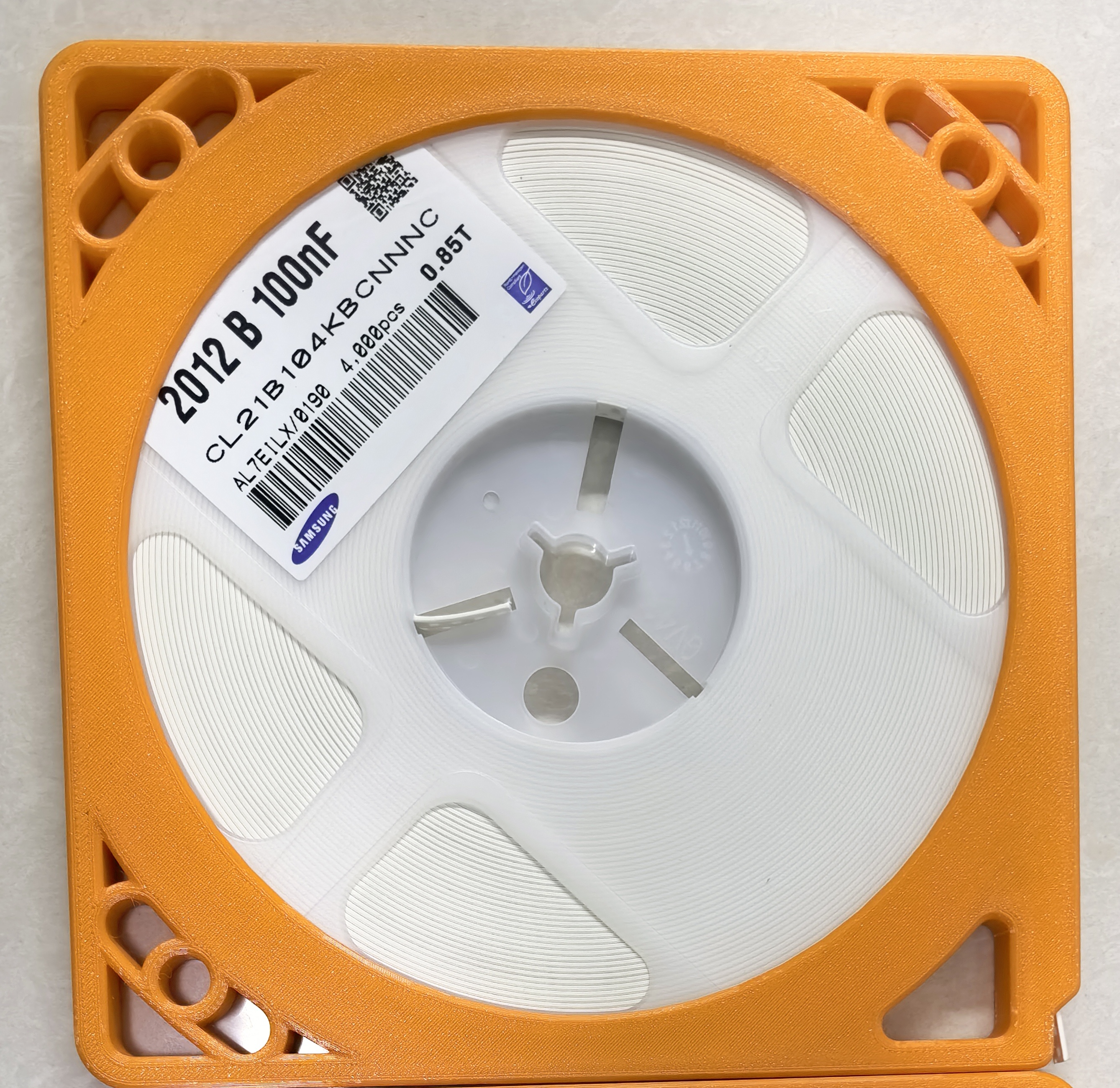 Miniatura 2 do modelo 3D 贴片电容电阻收纳盒