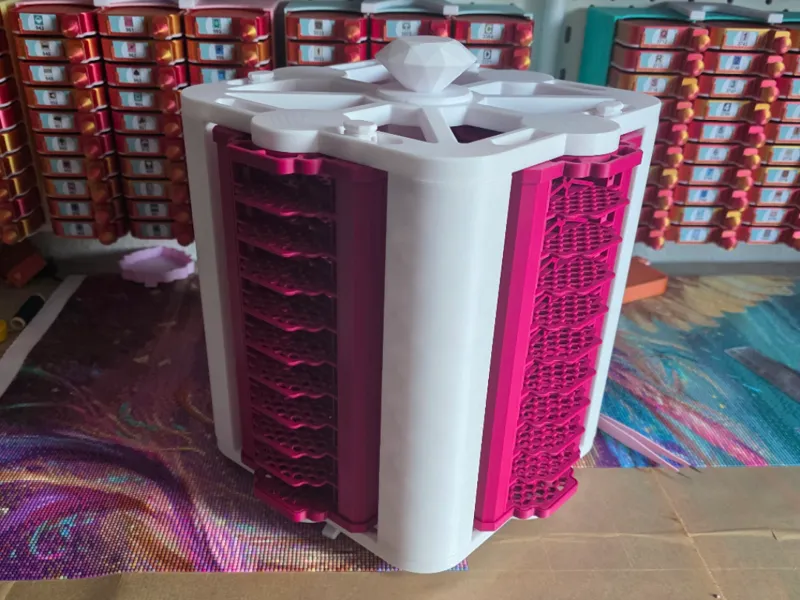 80er Garage for Pluggable Diamond Painting Trays