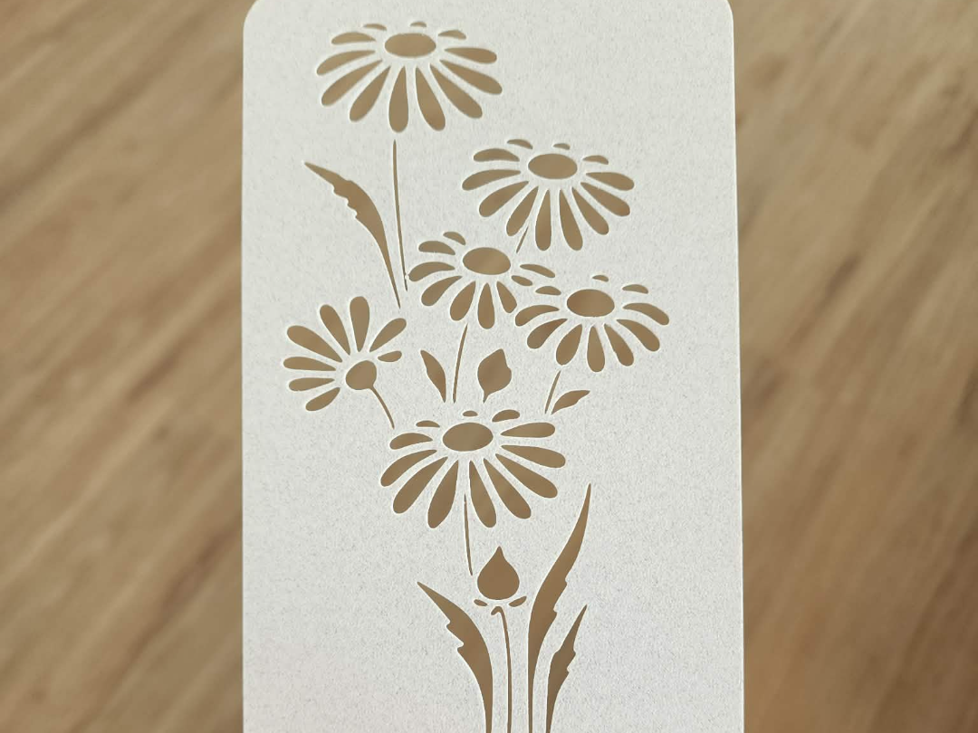 Flower stencil