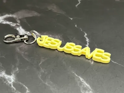 Jesus Saves Keychain