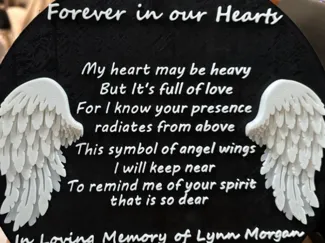 In Memory of plaque 