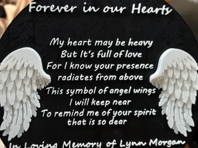 In Memory of plaque 