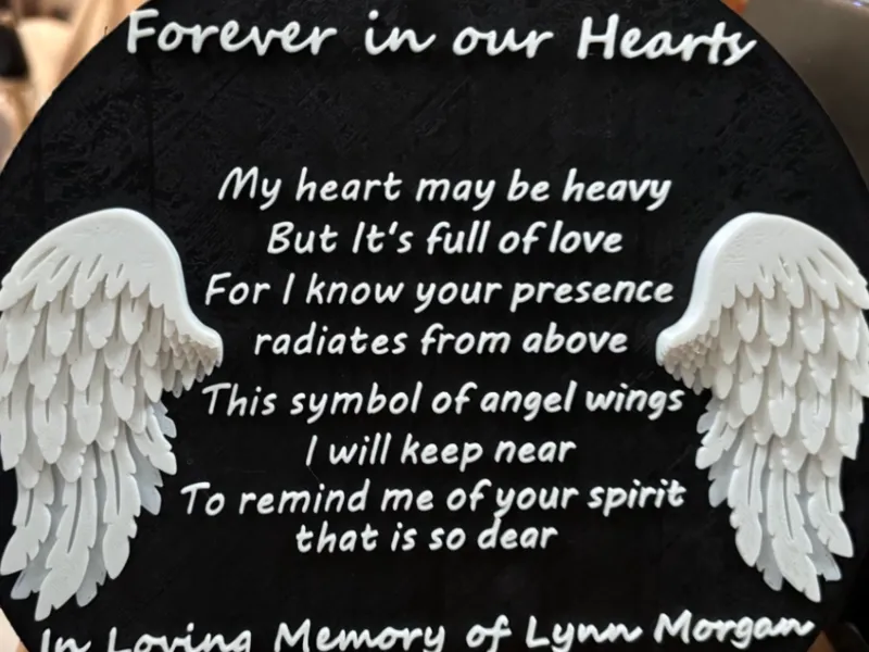 In Memory of plaque 