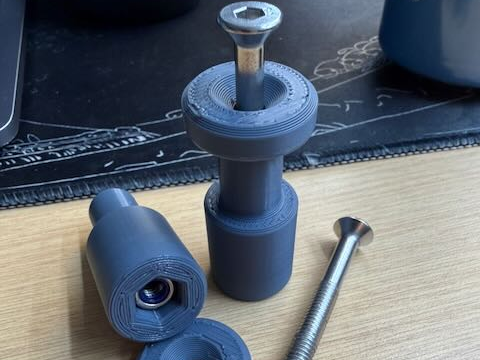 Trash Can Lid-Hinge Pin Replacement