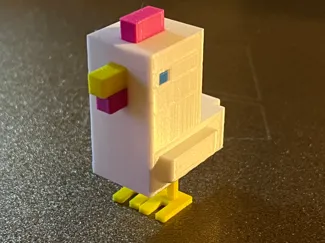 Crossy Road Chicken Multipart Multicolor