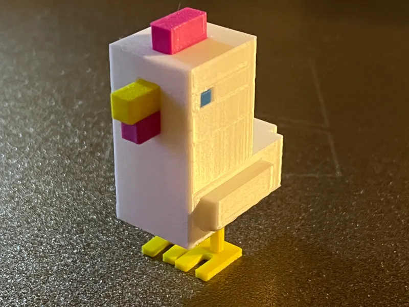 Crossy Road Chicken Multipart Multicolor