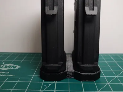 PMAG base plate coupler side by side (Horizontal)c