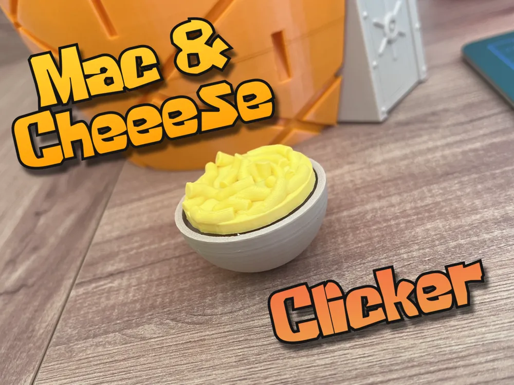 Objeto manipulable: Mac&Cheese Clicker. Referencia del modelo original.
