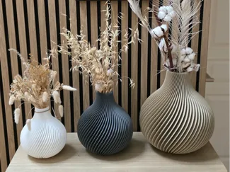 VORTEX – Sculptural Spiral Vase