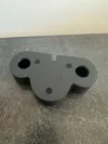 Rubber feets|reinforced toothbrush pin|changed infill