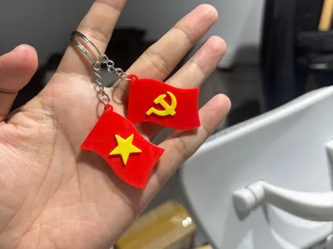 Modelo para impresión 3D: VietNam flag — referencia de MakerWorld