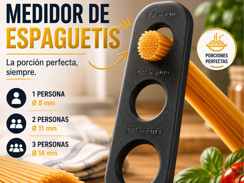 Medidor de raciones de Spaguetis