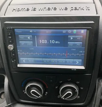 peugeot boxer 7012b radio frame