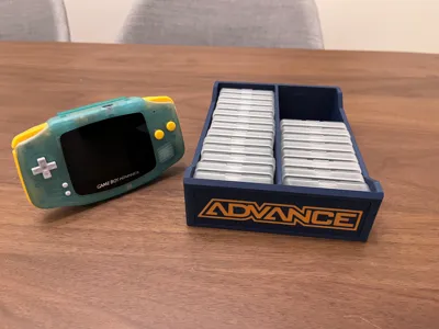 Retro Game Holder — Gameboy Advance GBA Storage 