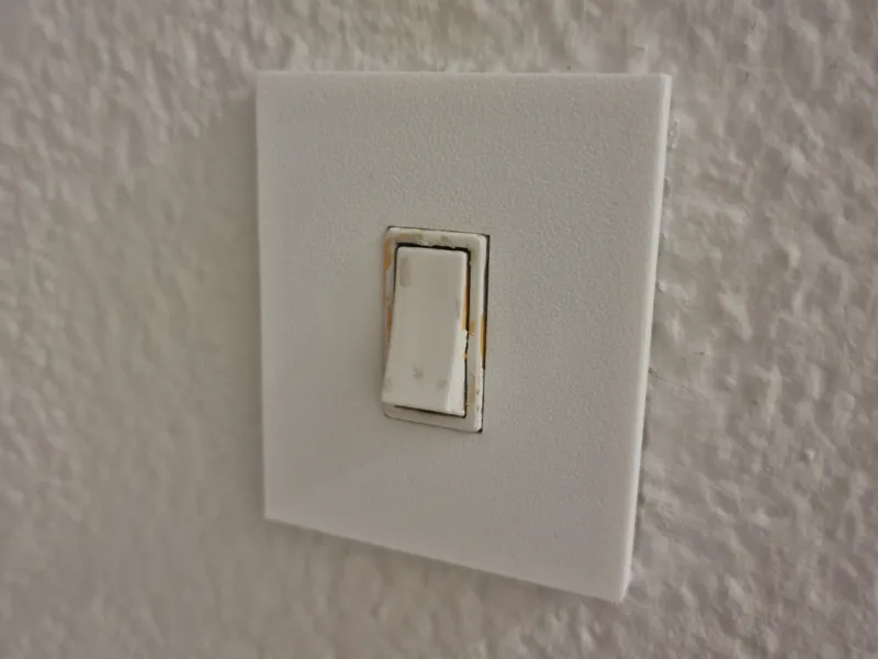 Minimal Light Switch Cover Plate