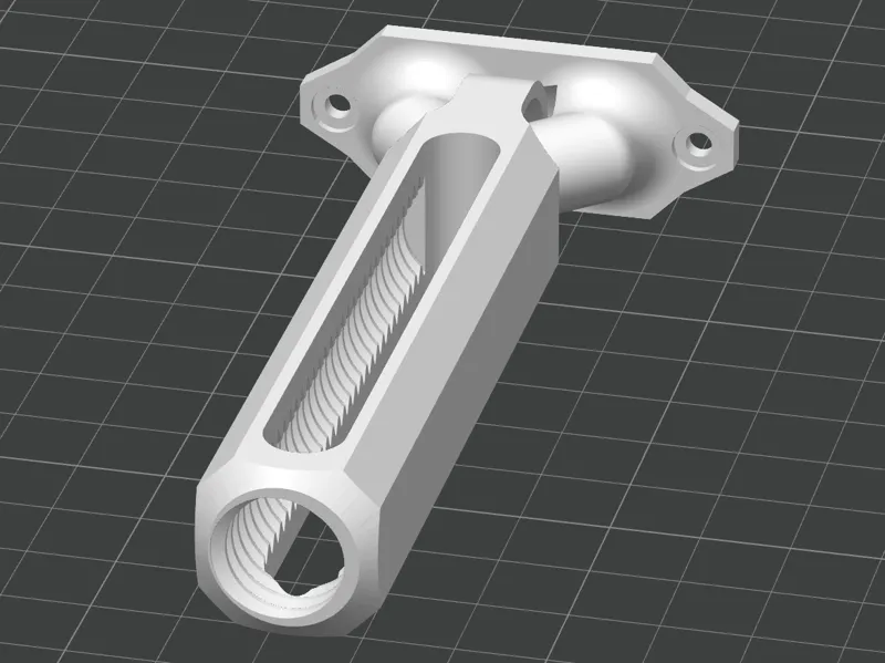 Hook with Screw Holes