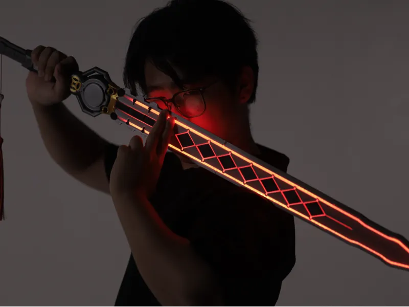 【绝区零】叶瞬光佩剑2.0 全分色可发光 叶瞬光cosplay道具 mini可打