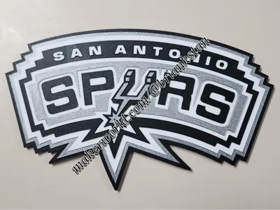 San Antonio Spurs Logo Wall Display