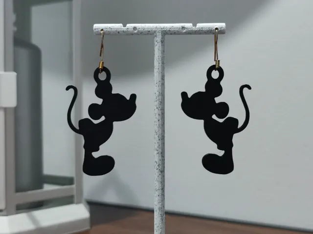 Aretes Mickey Twist