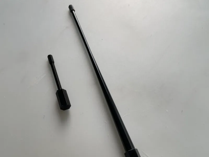 Roller shutter motor adjustment tool short