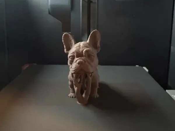 Figurine bouledogue français
