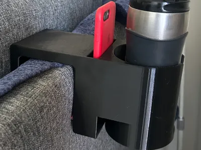 Sofa side-back cup & phone holder 60mm & 80mm