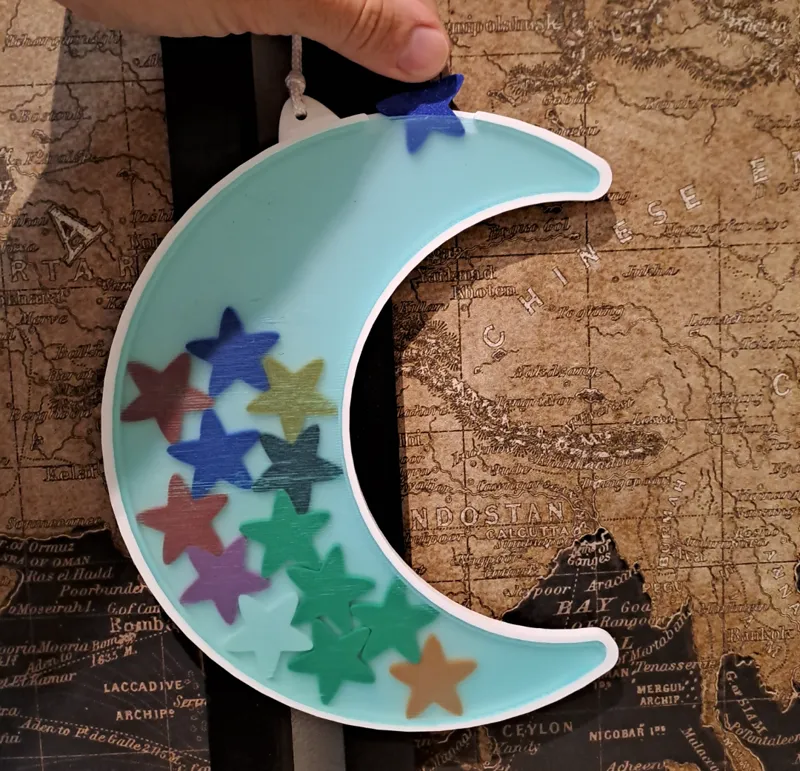 Moon shaped Reward Jar