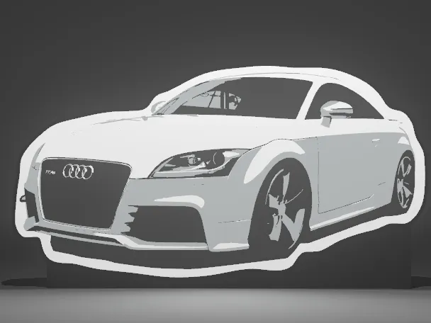 Audi TT RS Lichtbox