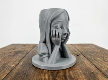 Maceta decorativa: Weeping/Crying flowerpot alice madness returns — vista de referencia 3