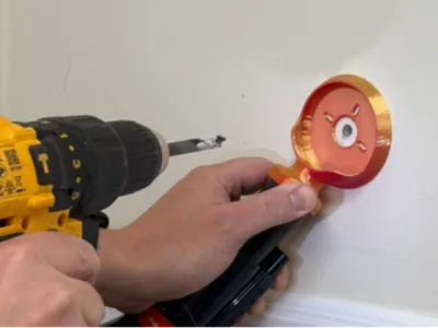 Drill Dust Catcher - Vacuum Hold