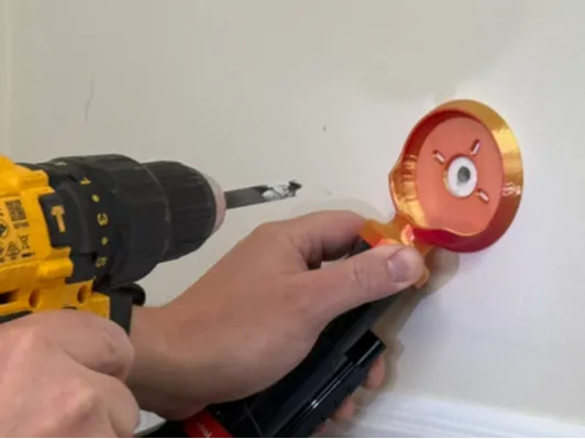 Drill Dust Catcher - Vacuum Hold