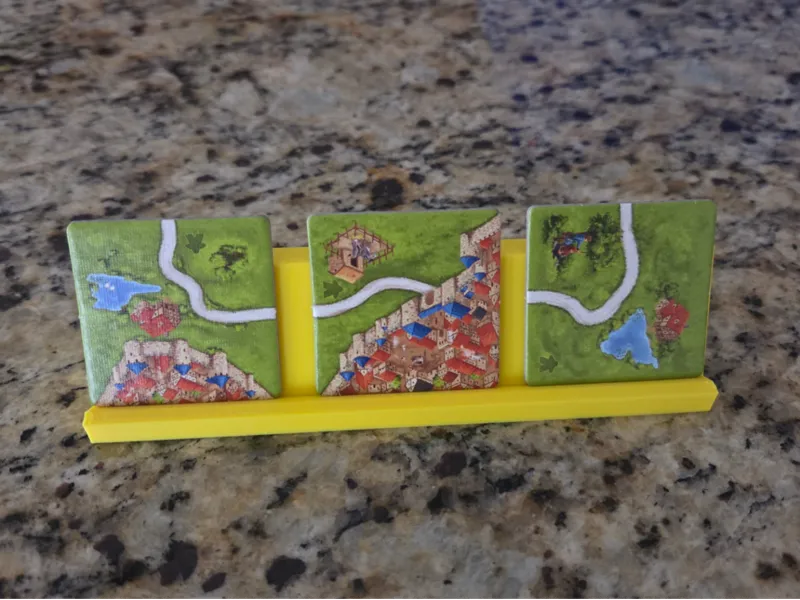 Carcassonne 3-Tile Holder
