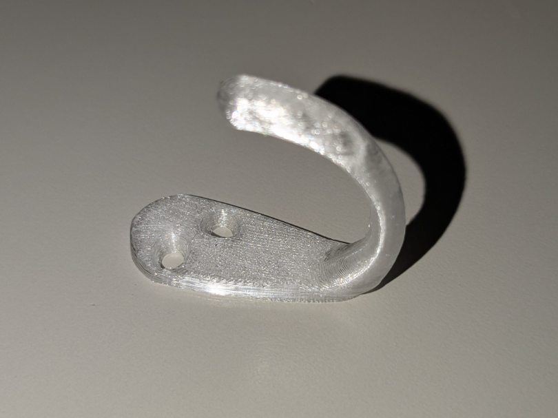 Gancio per appendiabiti 30mmx15mm
