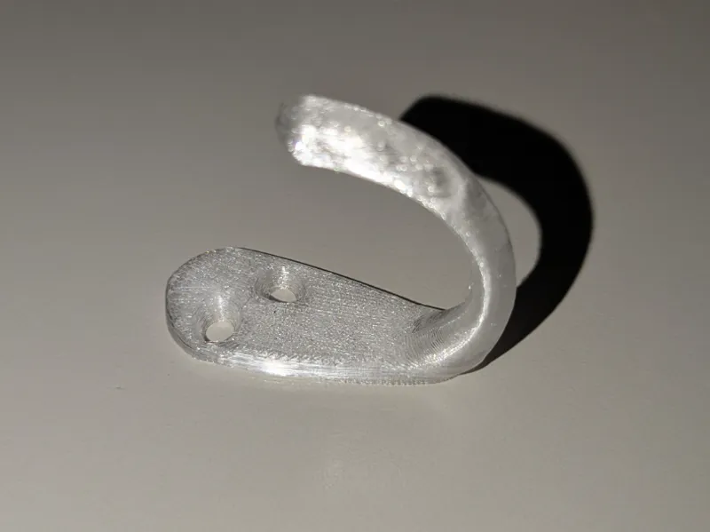 Gancio per appendiabiti 30mmx15mm