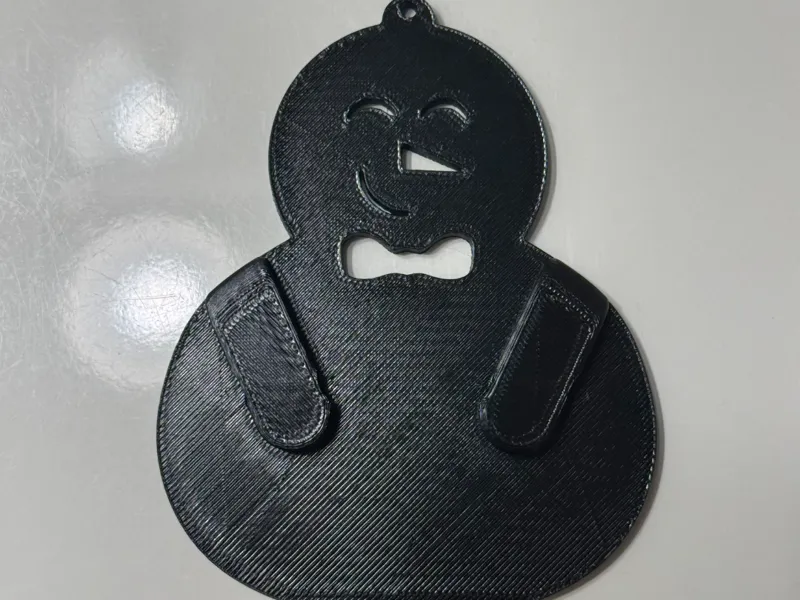 Snowman Candy Cane Holder Ornament