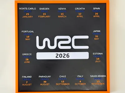 WRC 2026 CALENDAR