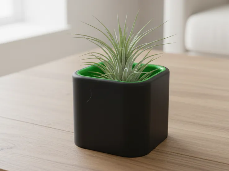 Modern Two Colour Two Part Plant Pot