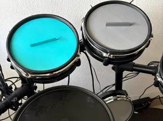 TPU E-Drum Covers 8" & 10" with editable Text