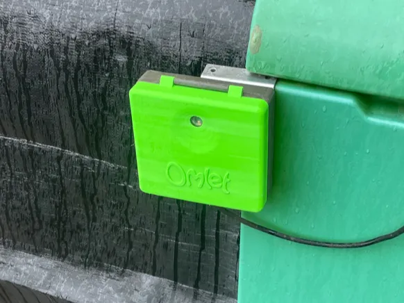 Omlet door cover