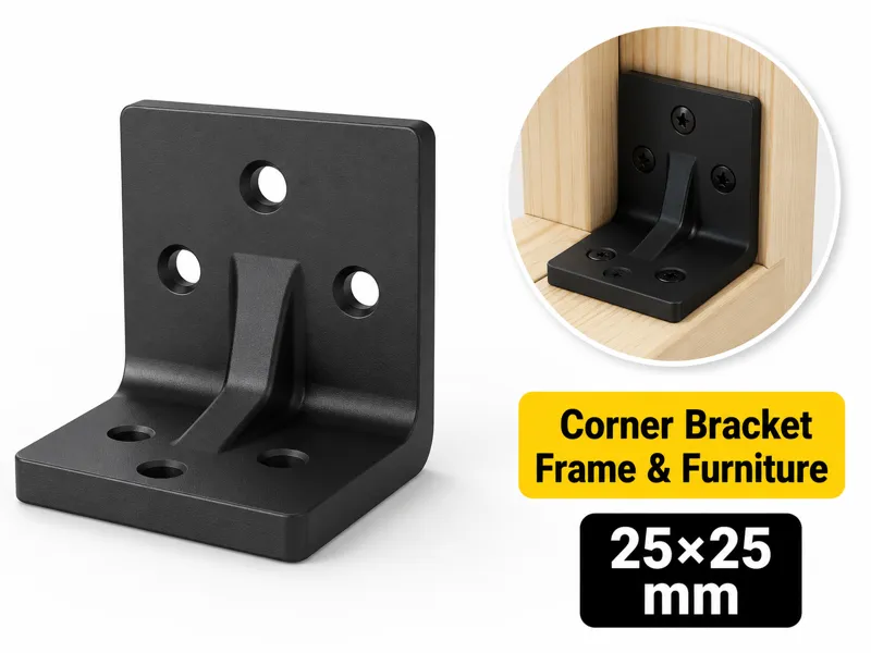 Corner Bracket 25x25 – Frame & Furniture