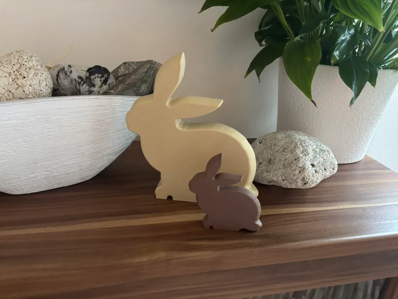Easter Bunny Silhouette