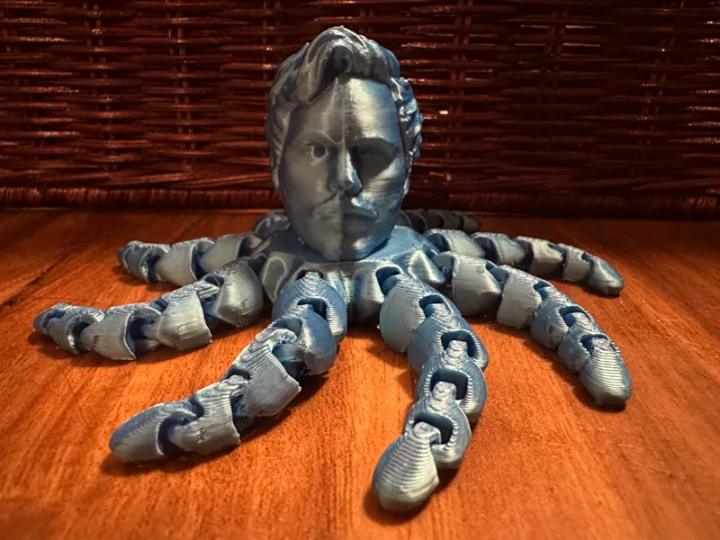 Chris Prattopus (Chris Pratt as an octopus)