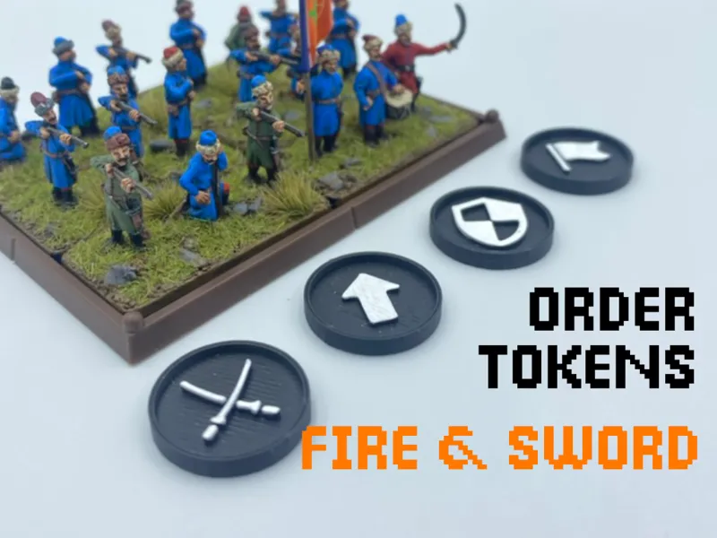 Fire & Sword orders tokens - Ogniem i Mieczem