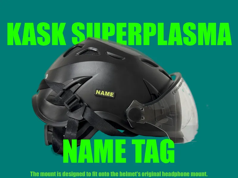 NAME TAG - KASK SUPERPLASMA