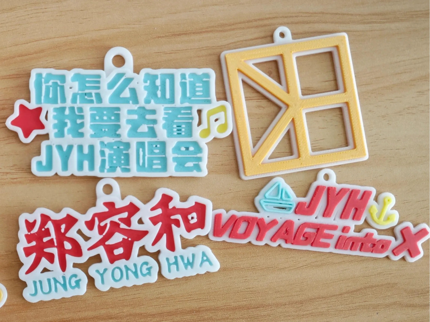 Jung Yong-hwa CNBLUE 2024 Concert Keychain Fridge Magnet voyage