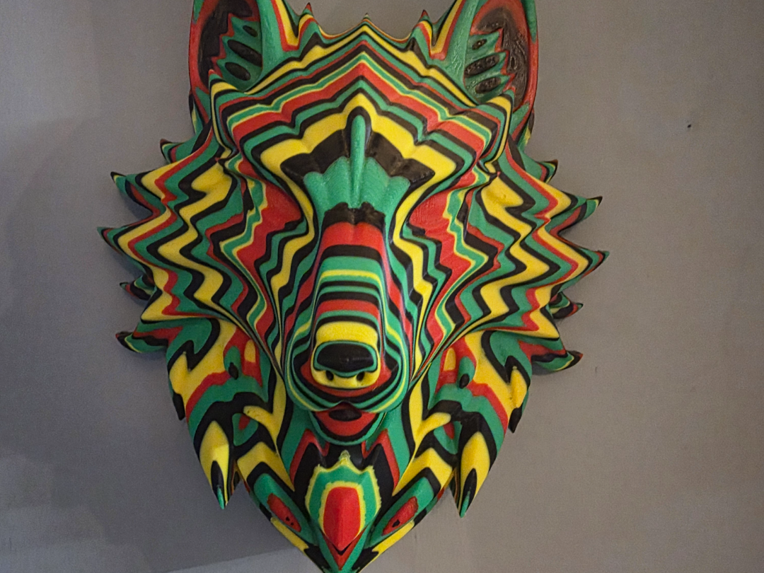 Stylized Wolf Head 